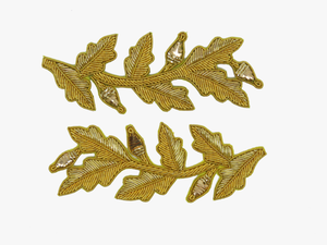 Leaves Embroidery Transparent Background