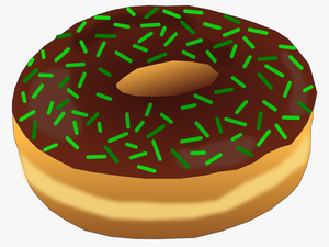 Green Donut Clip Art