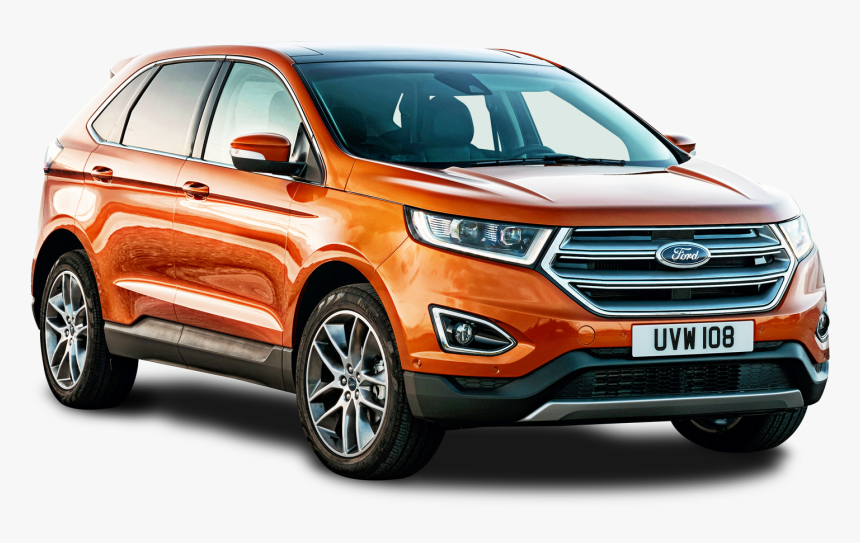 Ford Edge Orange Car Png Image -