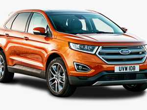 Ford Edge Orange Car Png Image - Ford Edge Png