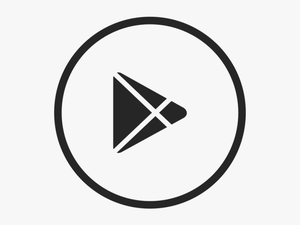 Google Play Icon Png - White Google Play Logo