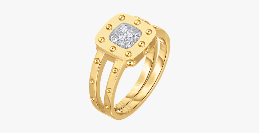 Roberto Coin Gold Diamond Ring -