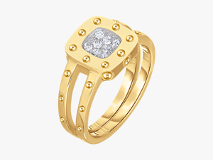 Roberto Coin Gold Diamond Ring - Engagement Ring
