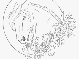 Whatsapp Icon Transparent Lineart - Transparent Horse Head Lineart