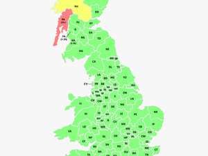 Postcode Map Of England