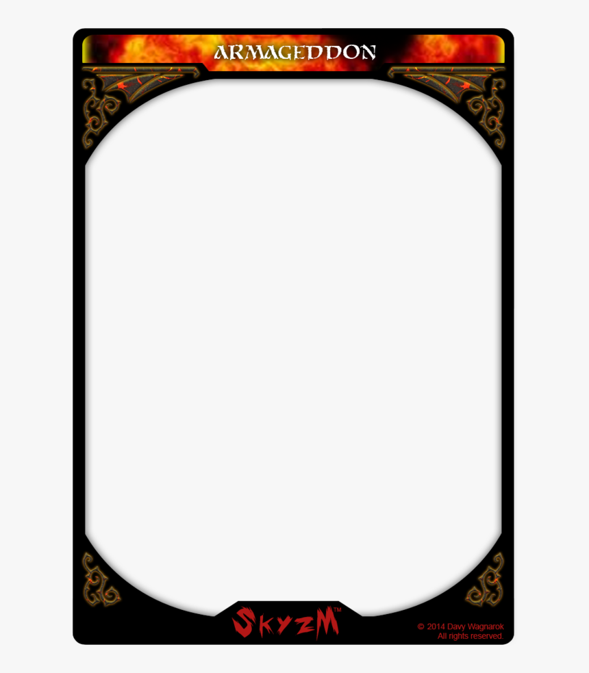 Card Template Png