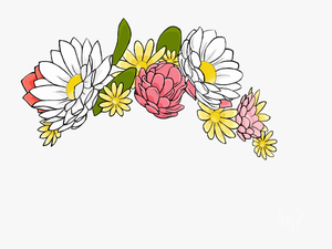 Transparent Snapchat Clipart - Snapchat Filters Png Flowers