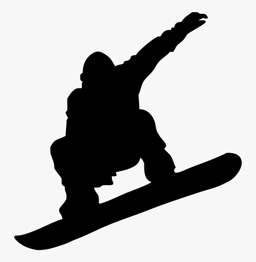 Snowboarding Skiing Silhouette Clip Art