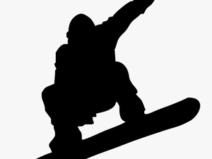 Snowboarding Skiing Silhouette Clip Art
