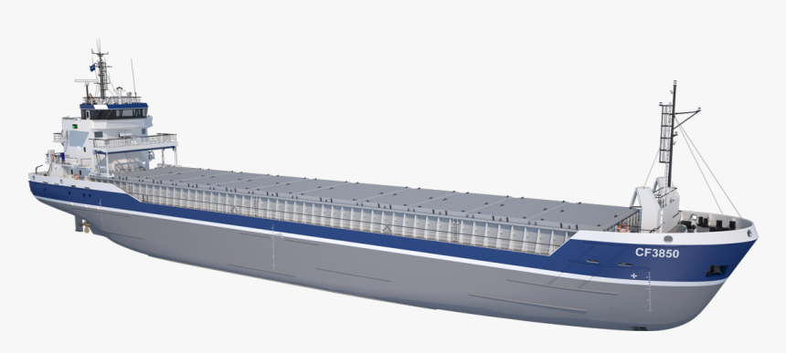 The Hull Form Of Combi Freighter Is Based On A Long - Transportes Maritimos Png