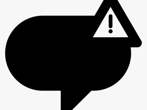 Message Error - Chat Icon Exclamation Mark