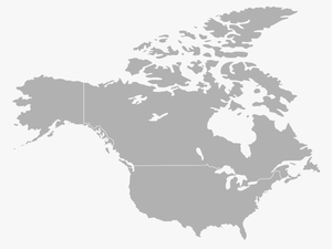 North America Map Png