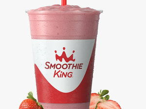 Sk Fitness Gladiator Strawberry With Ingredients - Smoothie King Peanut Power Plus