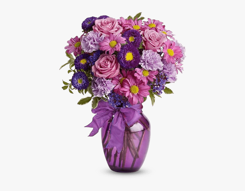 Purple And Lavender Flowers - Bi