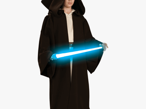 Super Deluxe Kids Jedi Knight Robe - Kids Jedi Costume