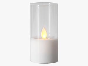 Led Pillar Candle M-twinkle - Flame