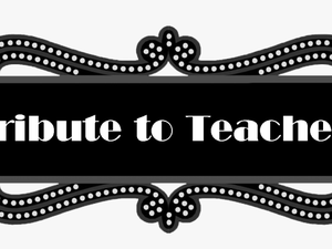 Tribute To Teachers Education - Movie Theater Clipart
