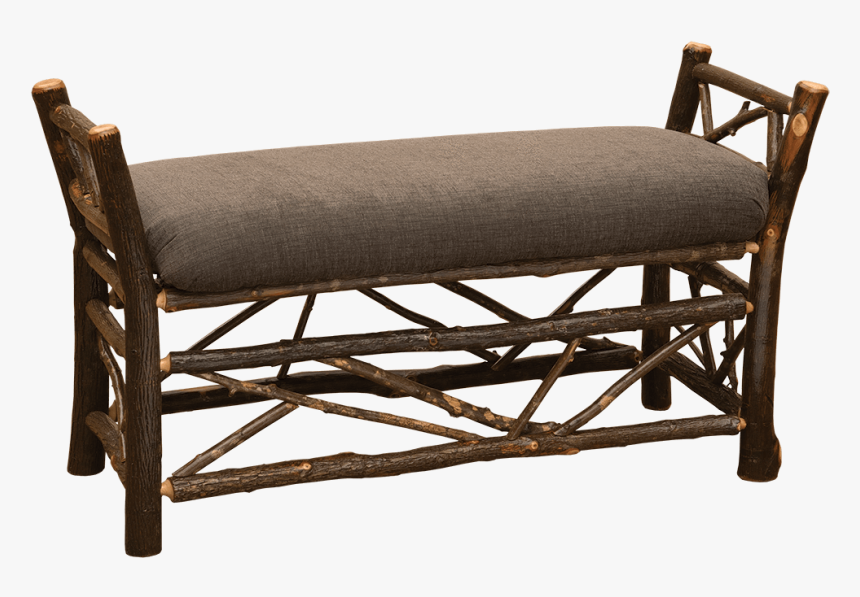Hickory Upholstered Bedside Bench - Bench