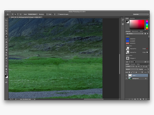 Adobe Photoshop Main Screen