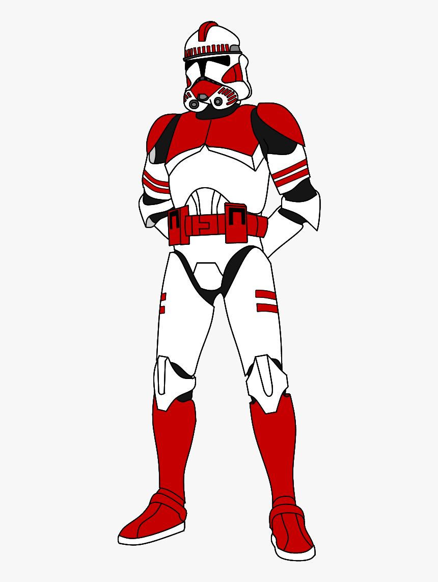 Draw A Clone Trooper Cartoon