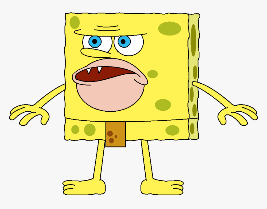 Transparent Spongebob Caveman Pn