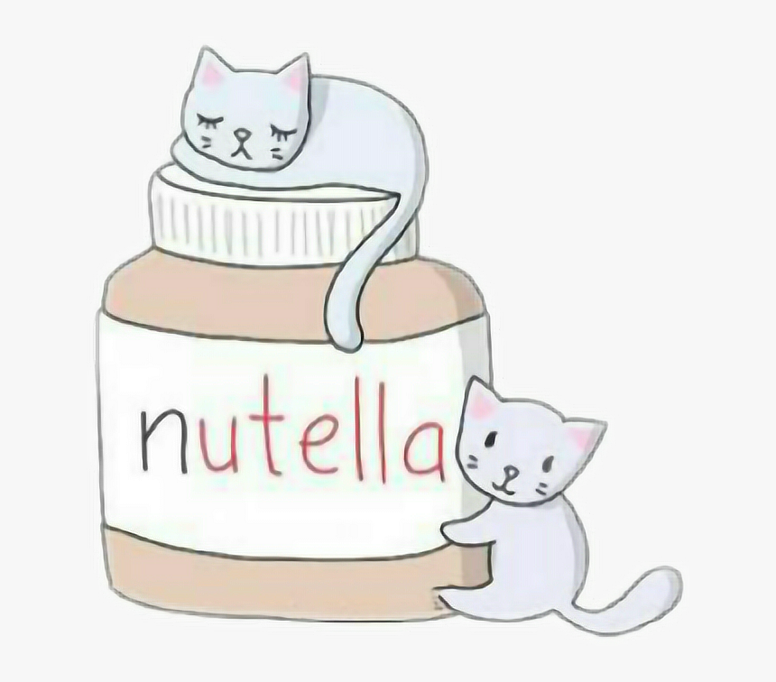 #nutella #cats #kawaii #kittens #ня #котята #кошки - Cartoon