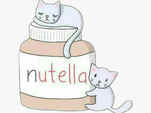 #nutella #cats #kawaii #kittens #ня #котята #кошки - Cartoon