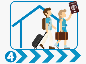 Il Visto Online - People Traveling Clipart