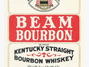 Jim Beam Logo Png - Label