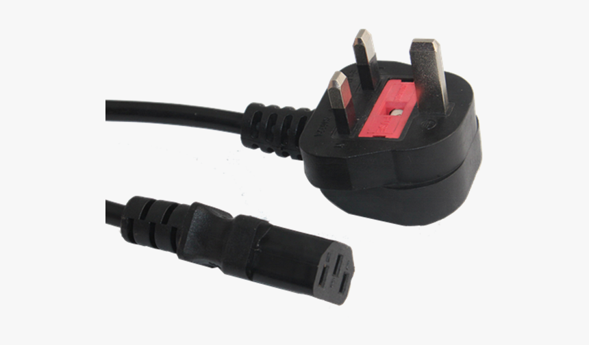 Uk Bs1363 Standard Fuse Plug To Iec C13 6 Foot Power - Usb Cable