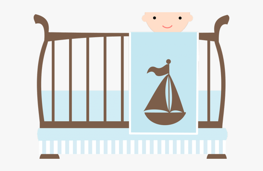 Baby Girl Clipart Crib - Save Th
