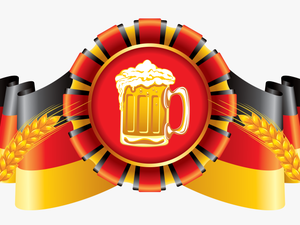 Transparent Nazi Eagle Png - German Flag With Beer