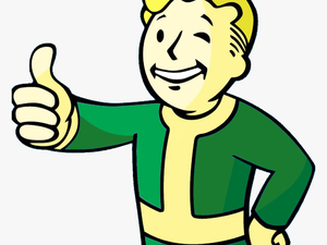 I Was Goin For A Children S Book Cover Vibe Also I - Vault Boy Thumbs Up Png