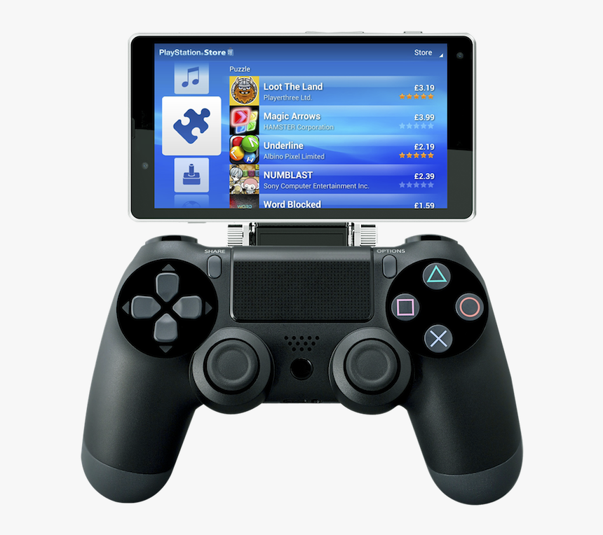 Android Clip Ps4 Controller - Playstation Controller With Screen