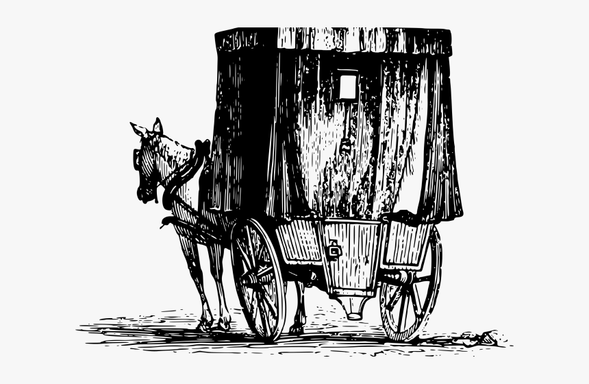 Wagon Clipart Conestoga Wagon - Horse-drawn Vehicle