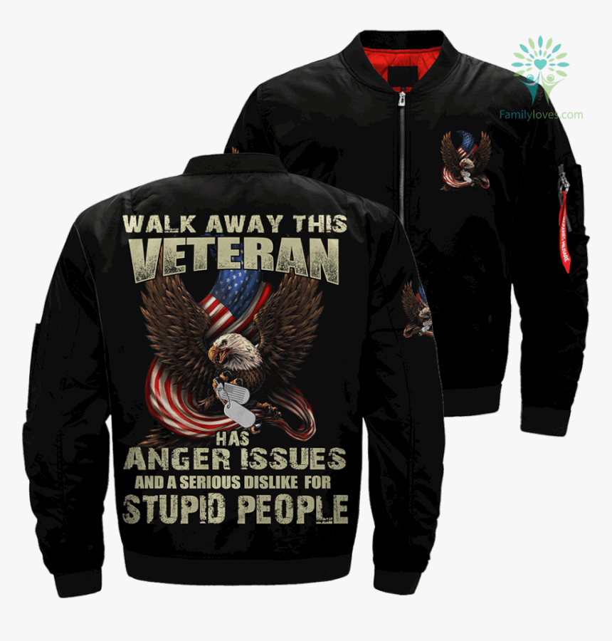 Walk Away This Veteran Has Anger Issues And A Serious - Hoodie