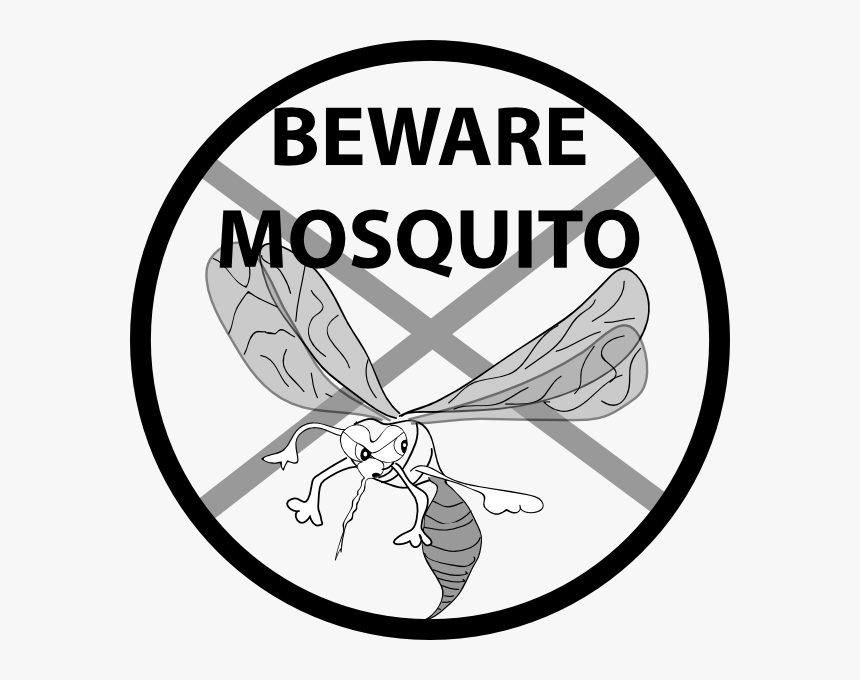 Beware Mosquito Svg Clip Arts - 