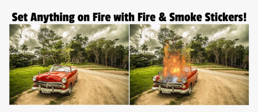 Transparent Fire Smoke Png - Free Color Grading Photoshop Actions