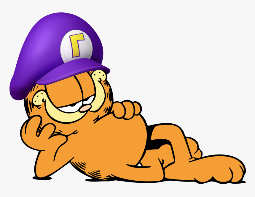 Waluigi’s Hat On Garfield - Garfield