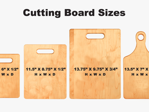 Wooden Cutting Board Sizes