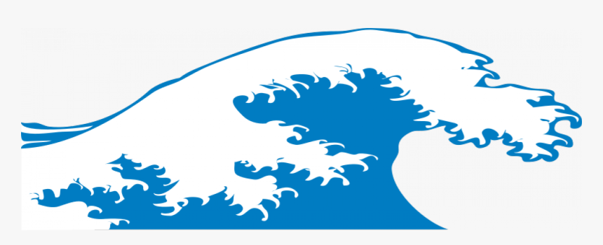 Ocean Wave Clipart - Crashing Wa