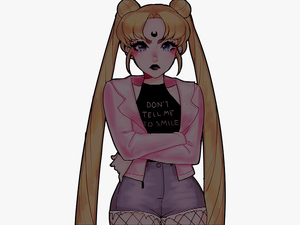 #stickers #png #tumblr #sailormoon #girl - Aesthetic Tumblr Pink Png