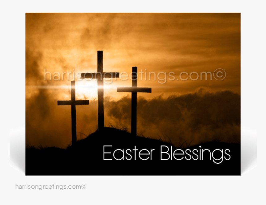 Religious Cross Happy Easter