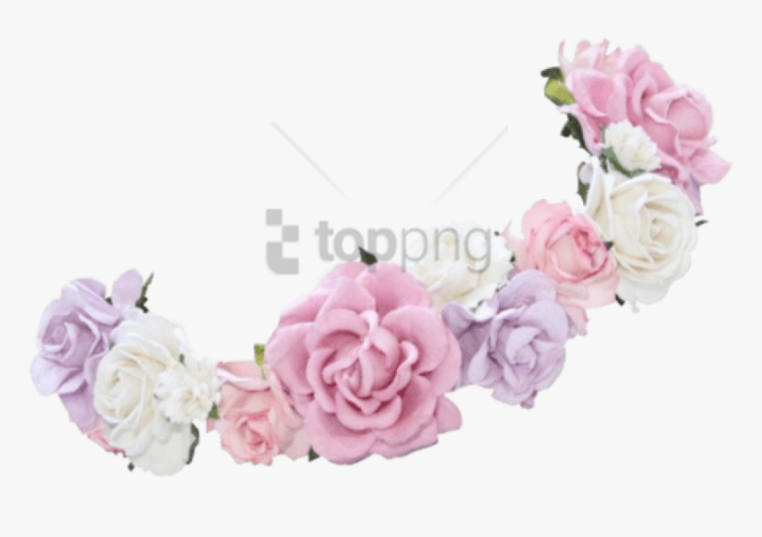 Flower Crown Transparent Overlay Png Image With Transparent - Transparent Flower Crown Png