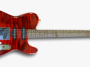 65-t Tranlucent Red Clipped Rev - Lakland Guitar