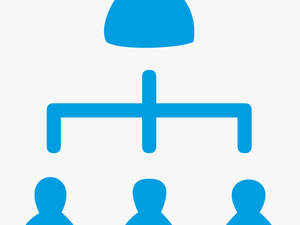 Boss 3 Managers Office Hierarchy Icon Image - Hierarchy Icon Clipart