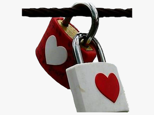 #fteheart #lock #love #heart #red #white - Dli Mn