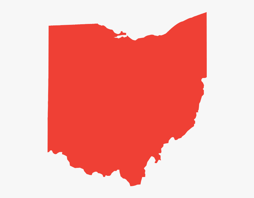Ohio State University Cleveland Clip Art - Vector Ohio Silhouette