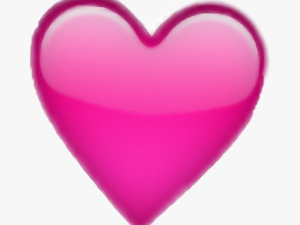 #pink #heart #whatsapp #iphone #emoji #pinkheart #rosa - 背景 透過 ハート 絵文字