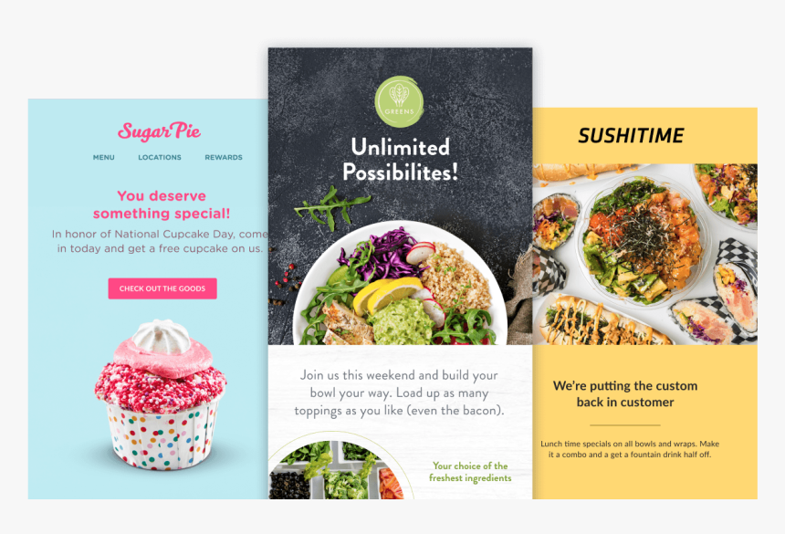 Engaging Email Marketing Campaigns - Deli Food Email Campaign